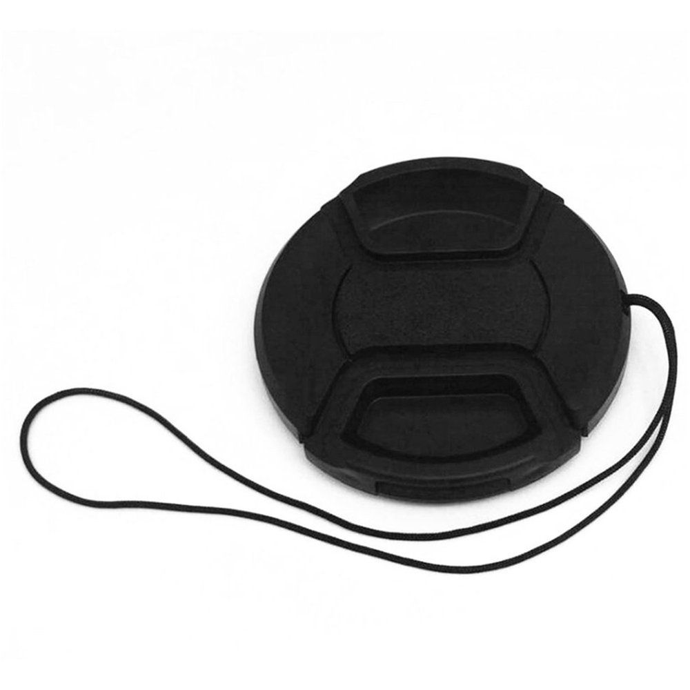 Camera Lens Cover Universal Digital Front Protect Cap Black
