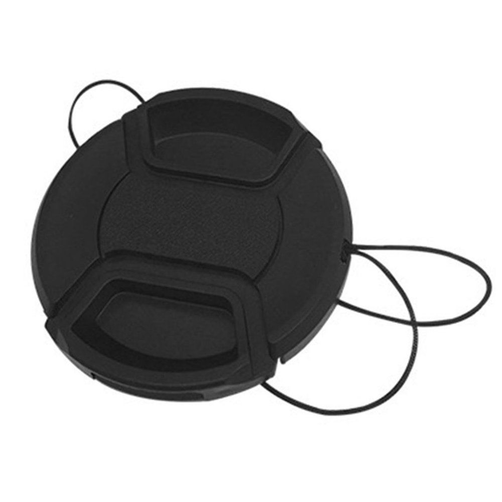 Camera Lens Cover Universal Digital Front Protect Cap Black