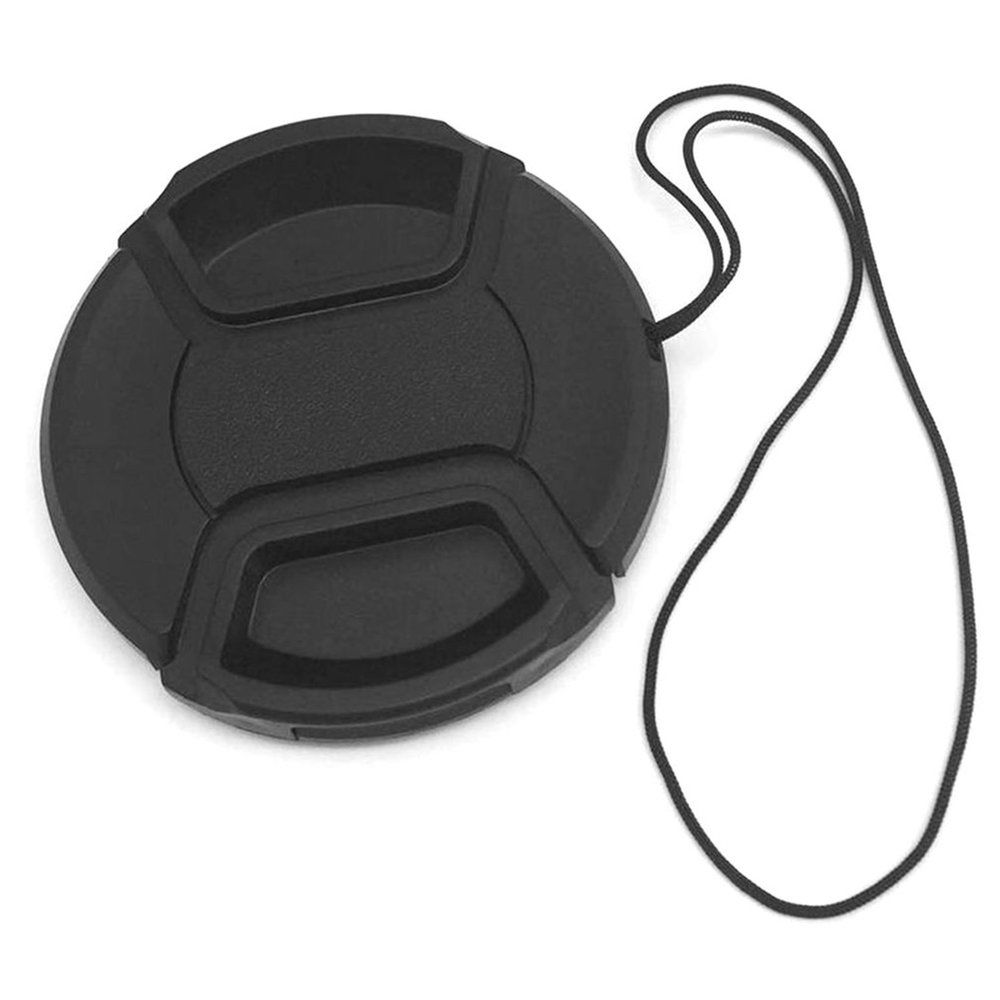 Camera Lens Cover Universal Digital Front Protect Cap Black
