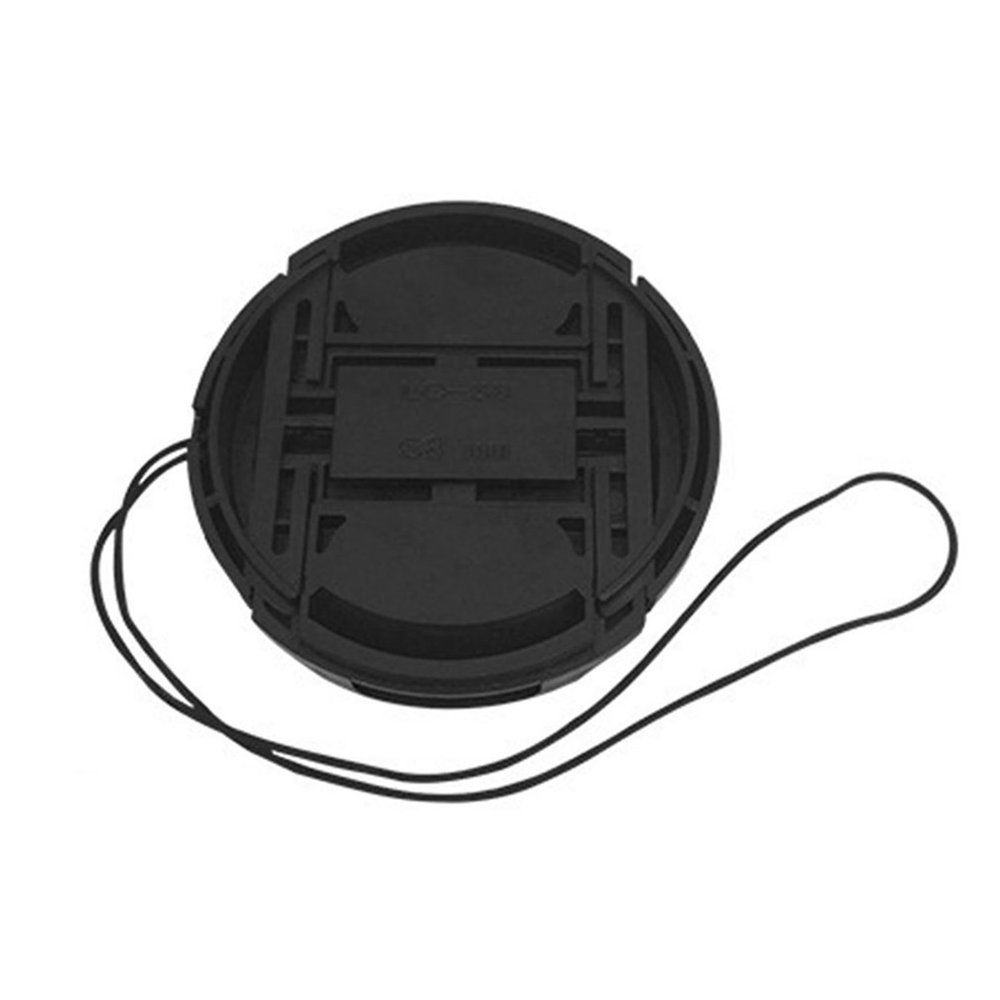 Camera Lens Cover Universal Digital Front Protect Cap Black