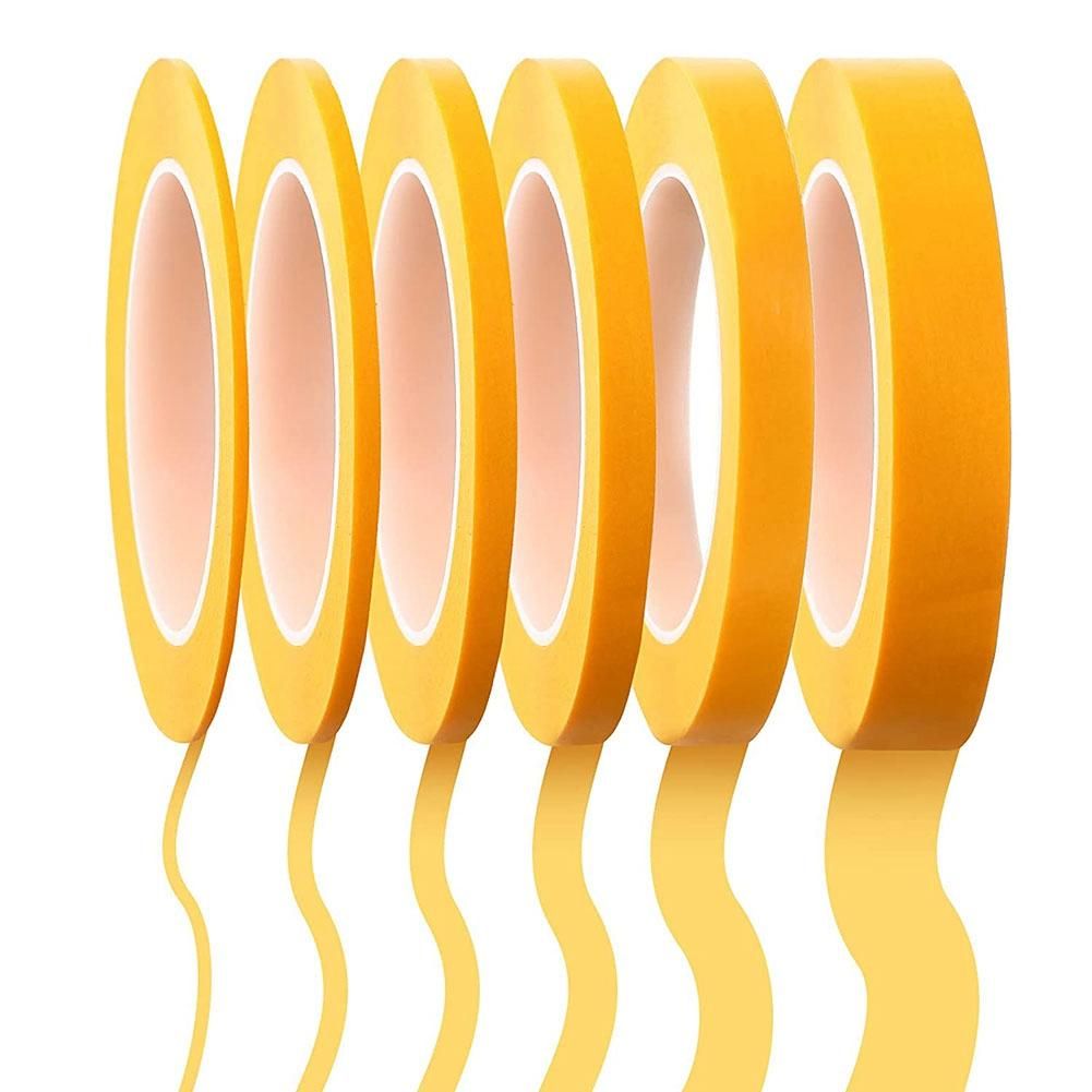 6 Tape 11671018141234 Inch x 55Yard Fineline Masking Tape Painters Automotive Masking Tape