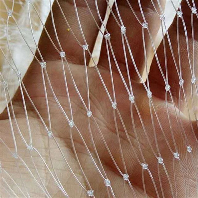 Transparent Preventing Anti Bird Net Nylon Lasting Netting