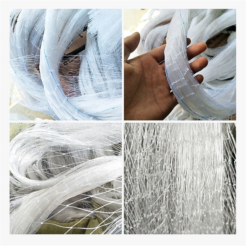 Transparent Preventing Anti Bird Net Nylon Lasting Netting