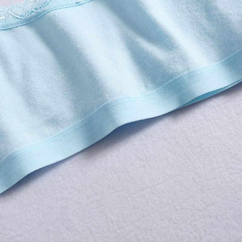 4PCS / Set Cotton Lace Girls Training Bra For Children Teen Vest Underwear Bra Girls For 8 9 10 11 12 13 14 years