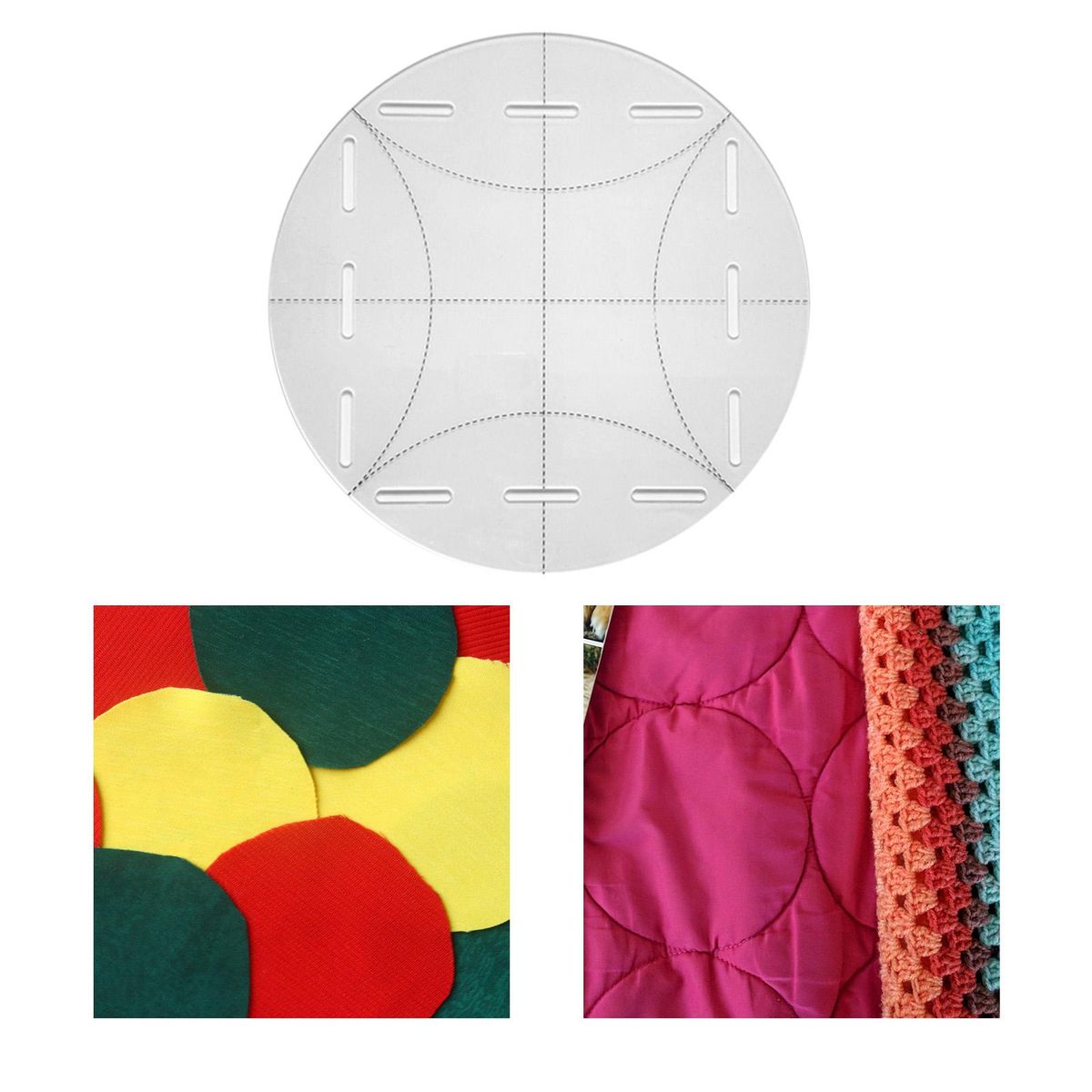 Acrylic Quilting Ruler Curve Accessories  Multifunctional Non L