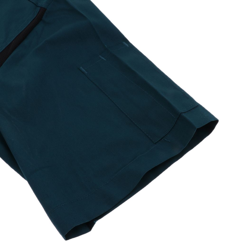 Short Sleeve Chef Overalls Restaurant Cook Uniform XXL