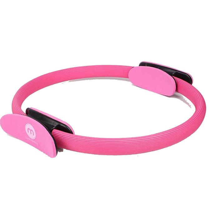 Yoga Pilate Ring   Circle Muscle Exercise Fitness Body Rose Red