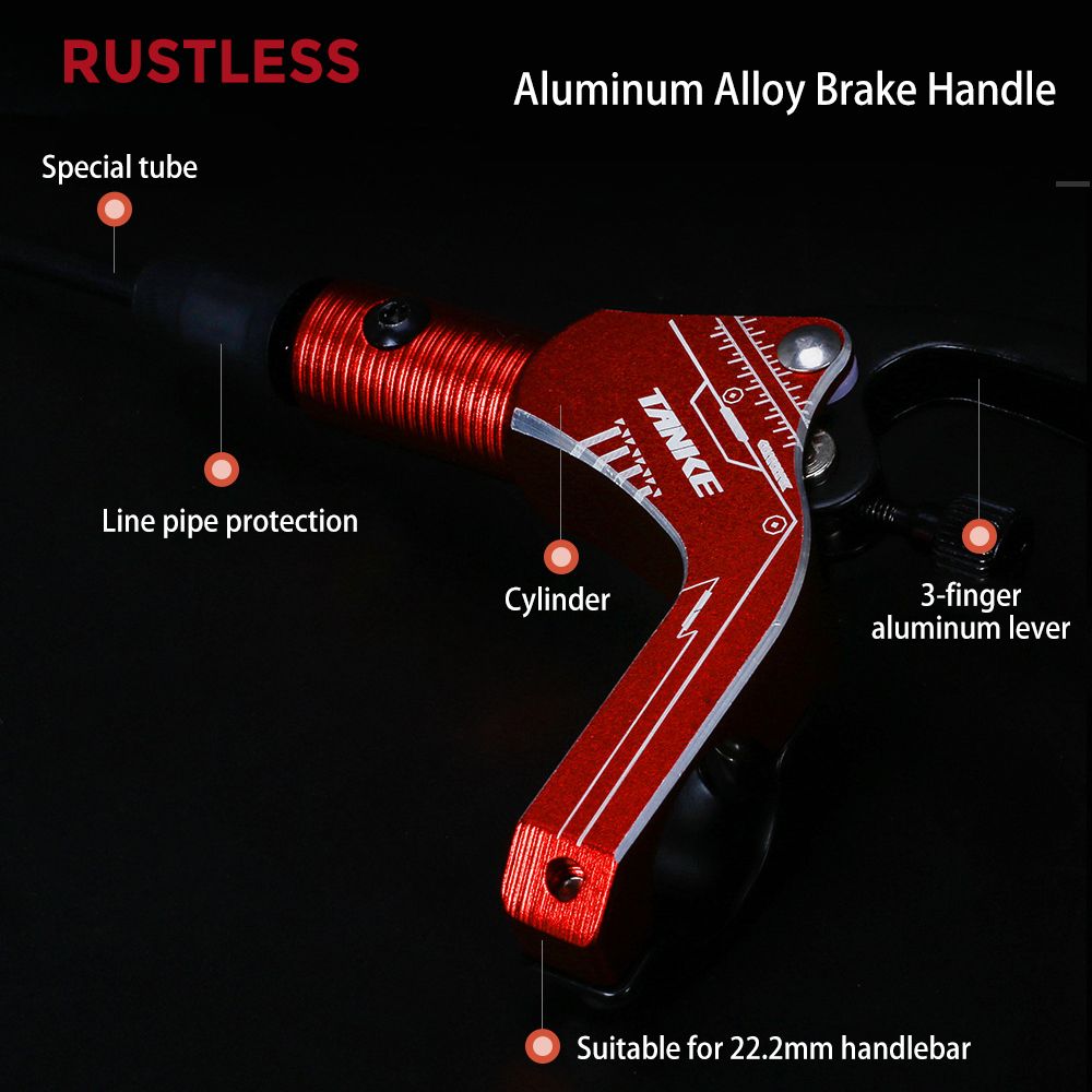 E-Bike Hydraulic Brake Set With 160mm Rotors Front And Rear