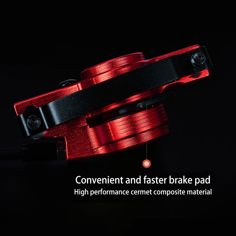 E-Bike Hydraulic Brake Set With 160mm Rotors Front And Rear