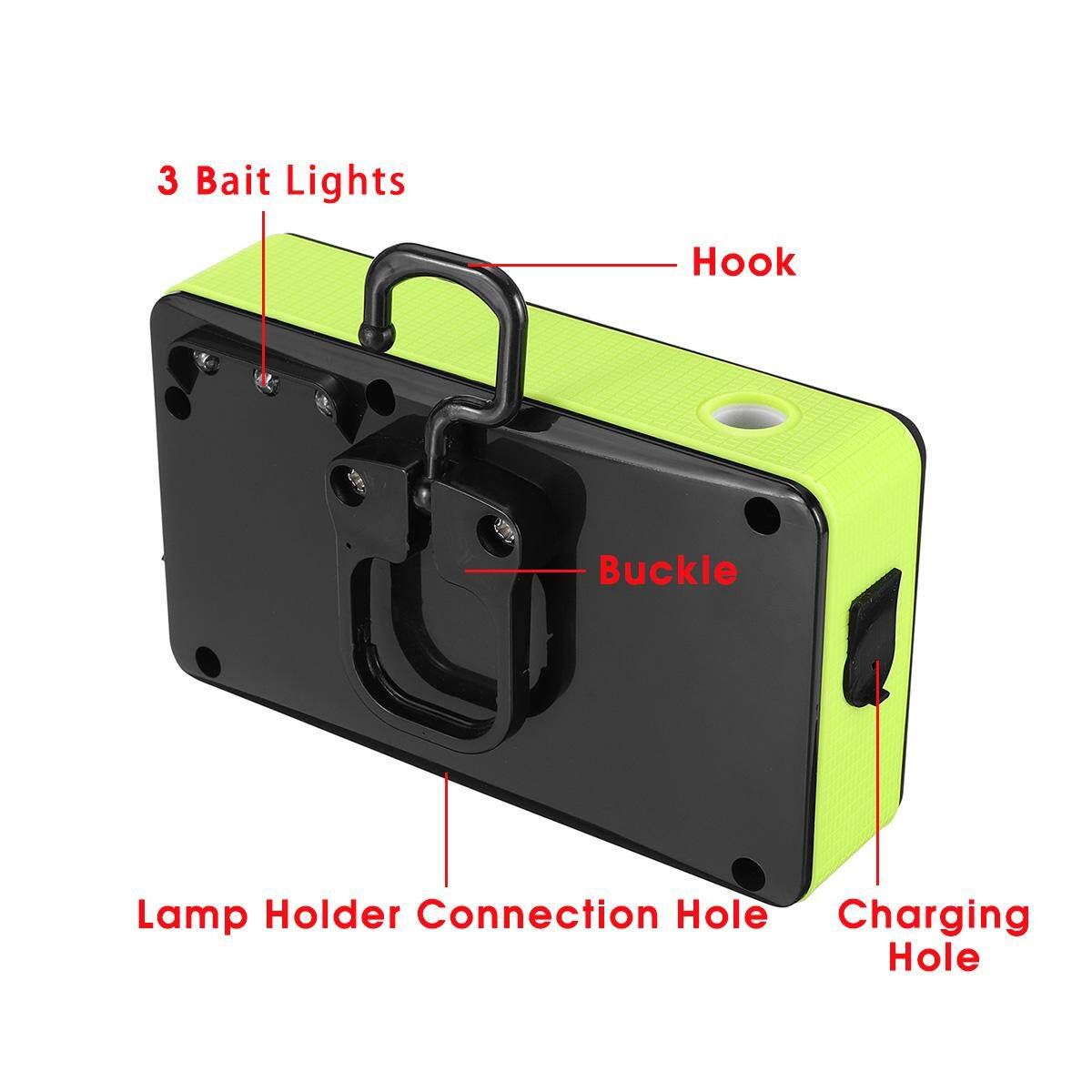 3 In 1 Rechargeable Automatic Water Pump Night Illumination With Hanging Bracket