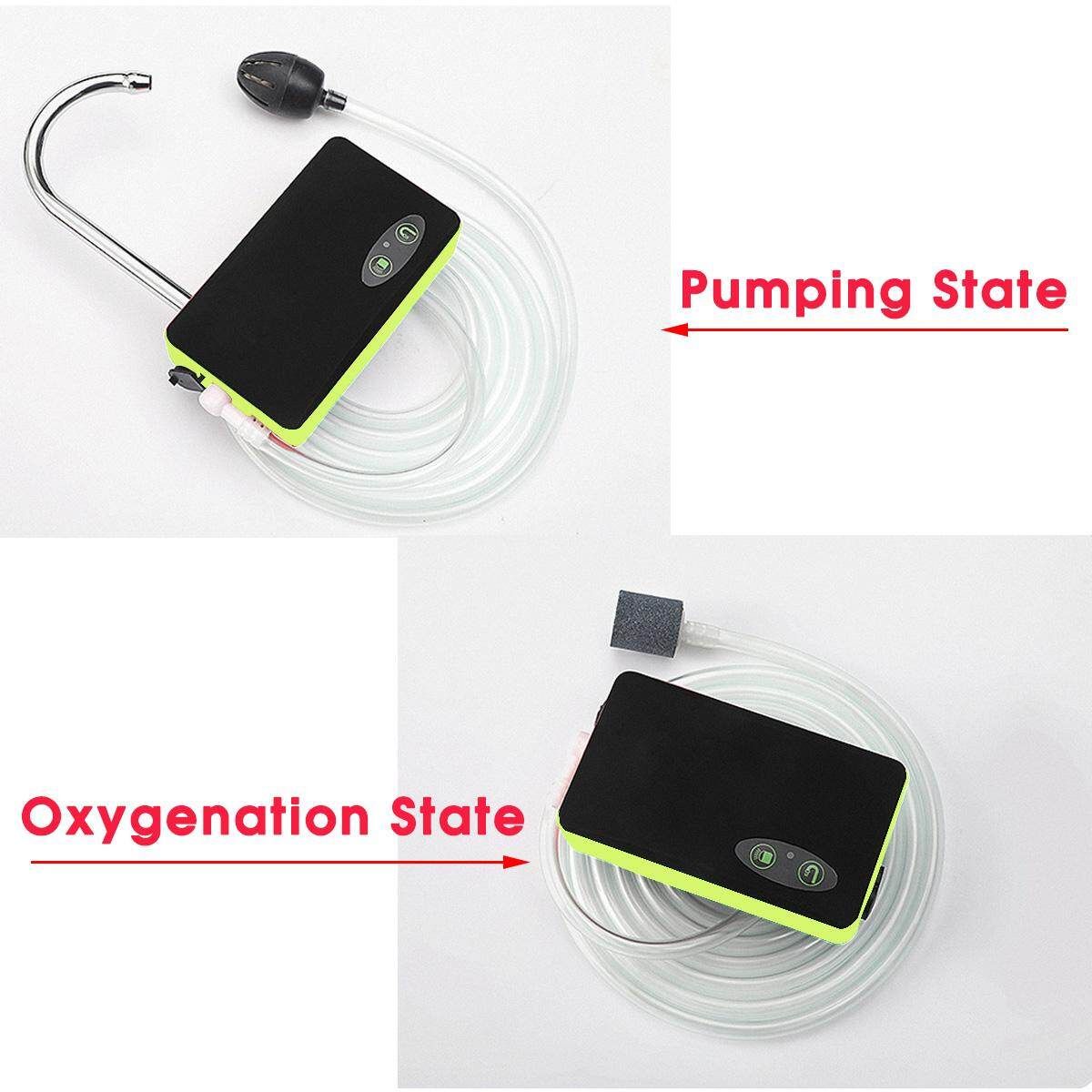 3 In 1 Rechargeable Automatic Water Pump Night Illumination With Hanging Bracket