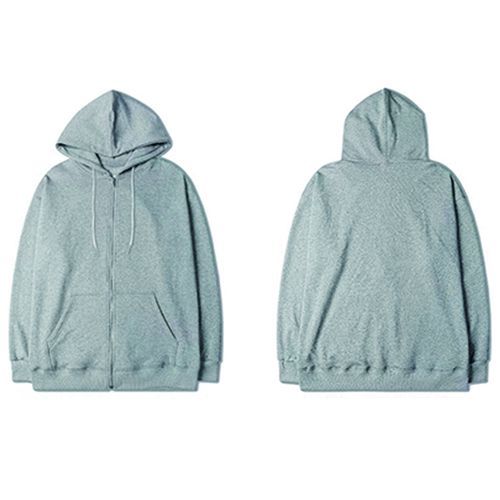 Oversized Zip Up Hoodie Women Plain Korean Fashion Simple Sweatshirt Pockets Big Size 5xl Poleron Baggy Solid Hoodie Drawstring(#grey Hoodie)