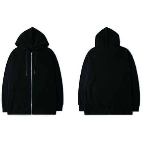 Oversized Zip Up Hoodie Women Plain Korean Fashion Simple Sweatshirt Pockets Big Size 5xl Poleron Baggy Solid Hoodie Drawstring(#grey Hoodie)