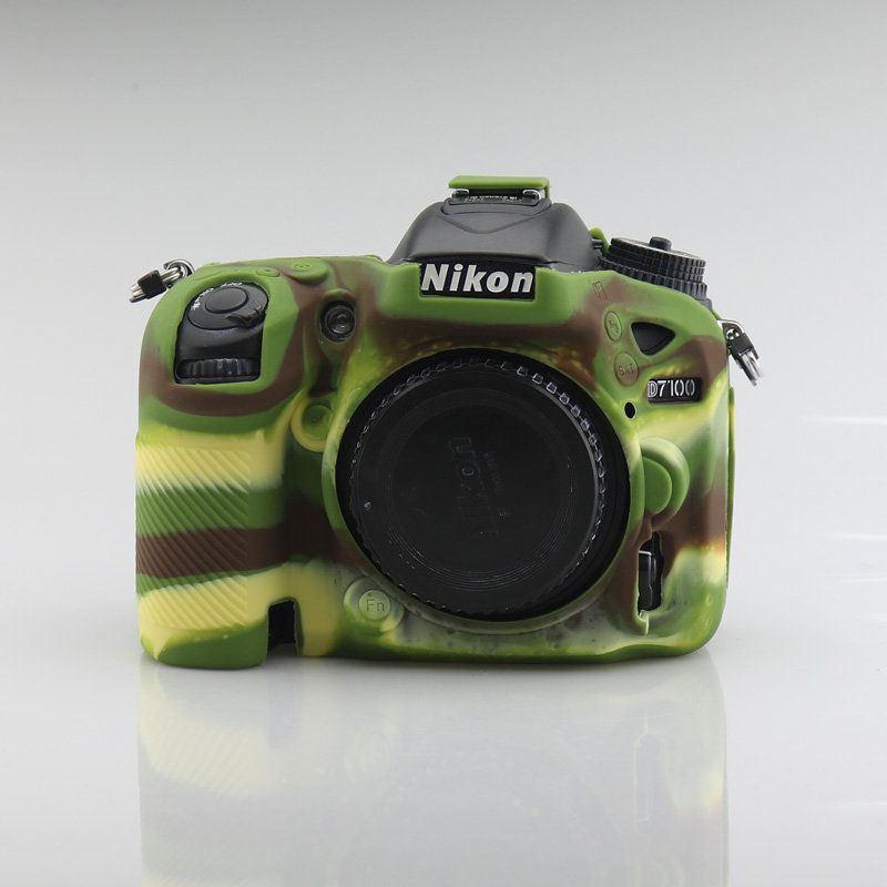 Silicone Case For Nikon D7200 D7100 Protective Soft Cover