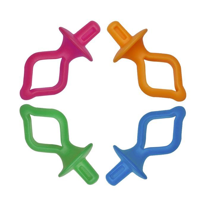 50pcs Assorted Silicone Bobbin Holder Clamp Clips Sewing Machine