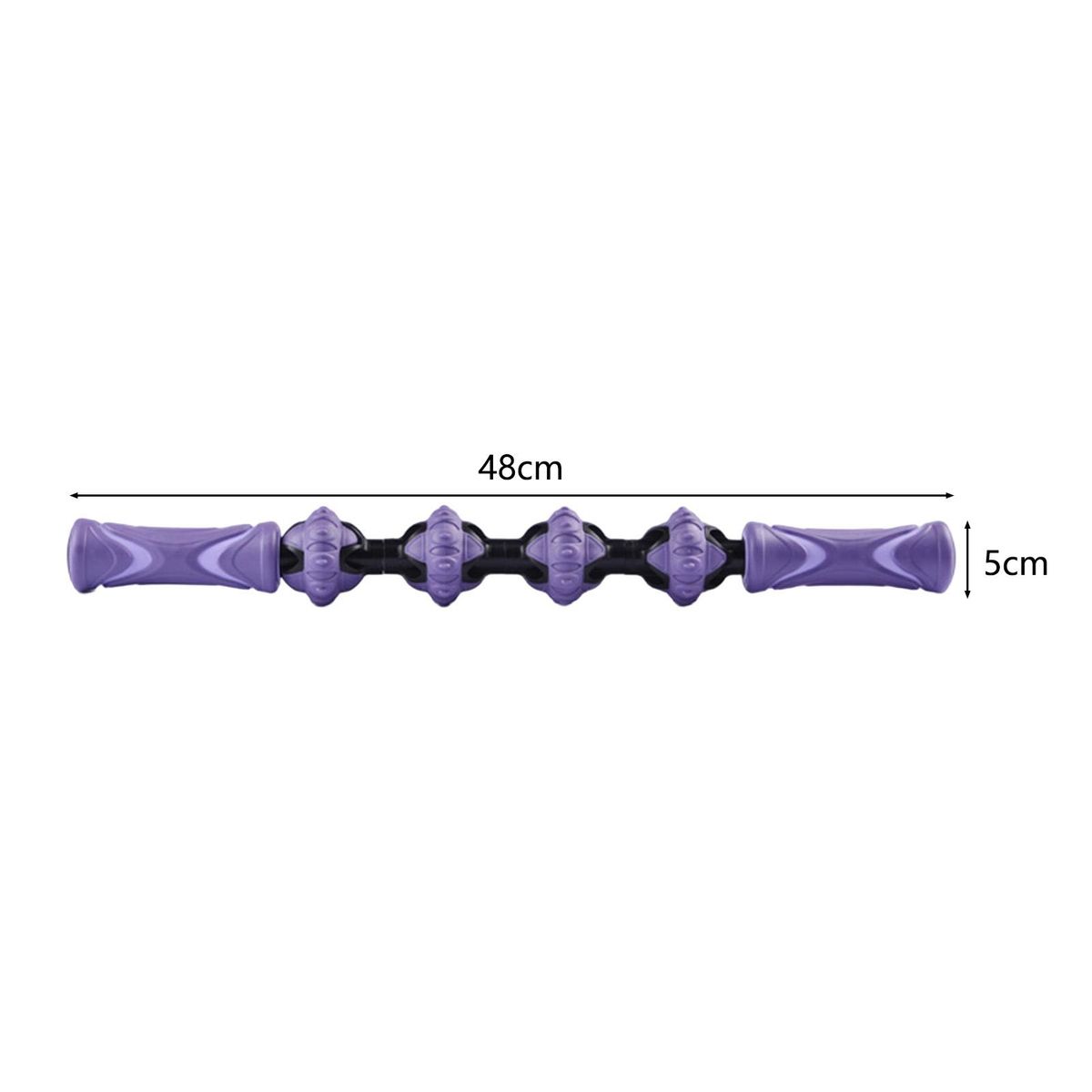 Fascia Roller Deep Tissue Fascia Massage Stick Tool Purple