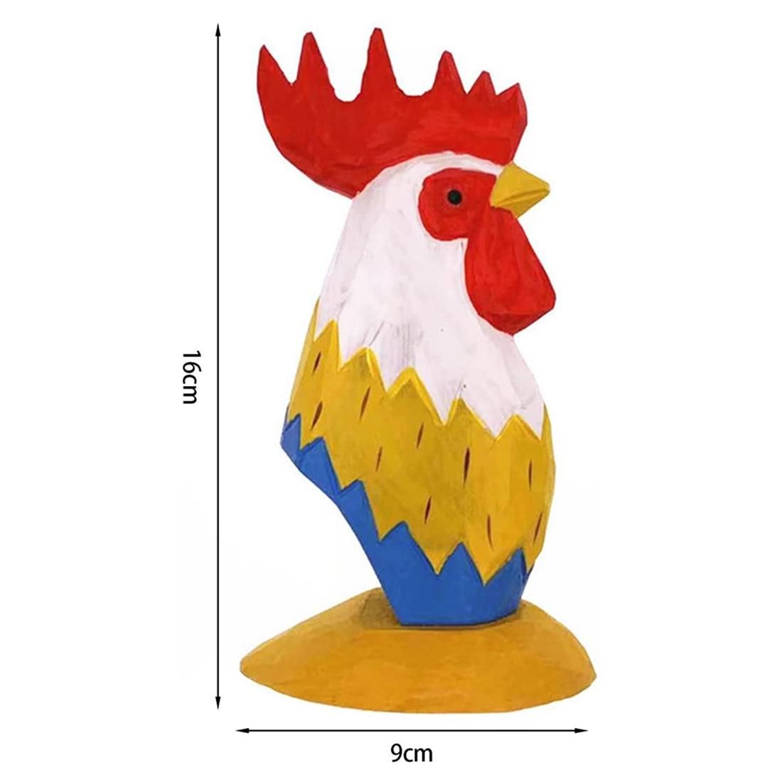 Animal Eyeglass Frame Animal-Shaped Hand-Carved Wooden Eyeglass Frame Eyeglass Frame Rooster