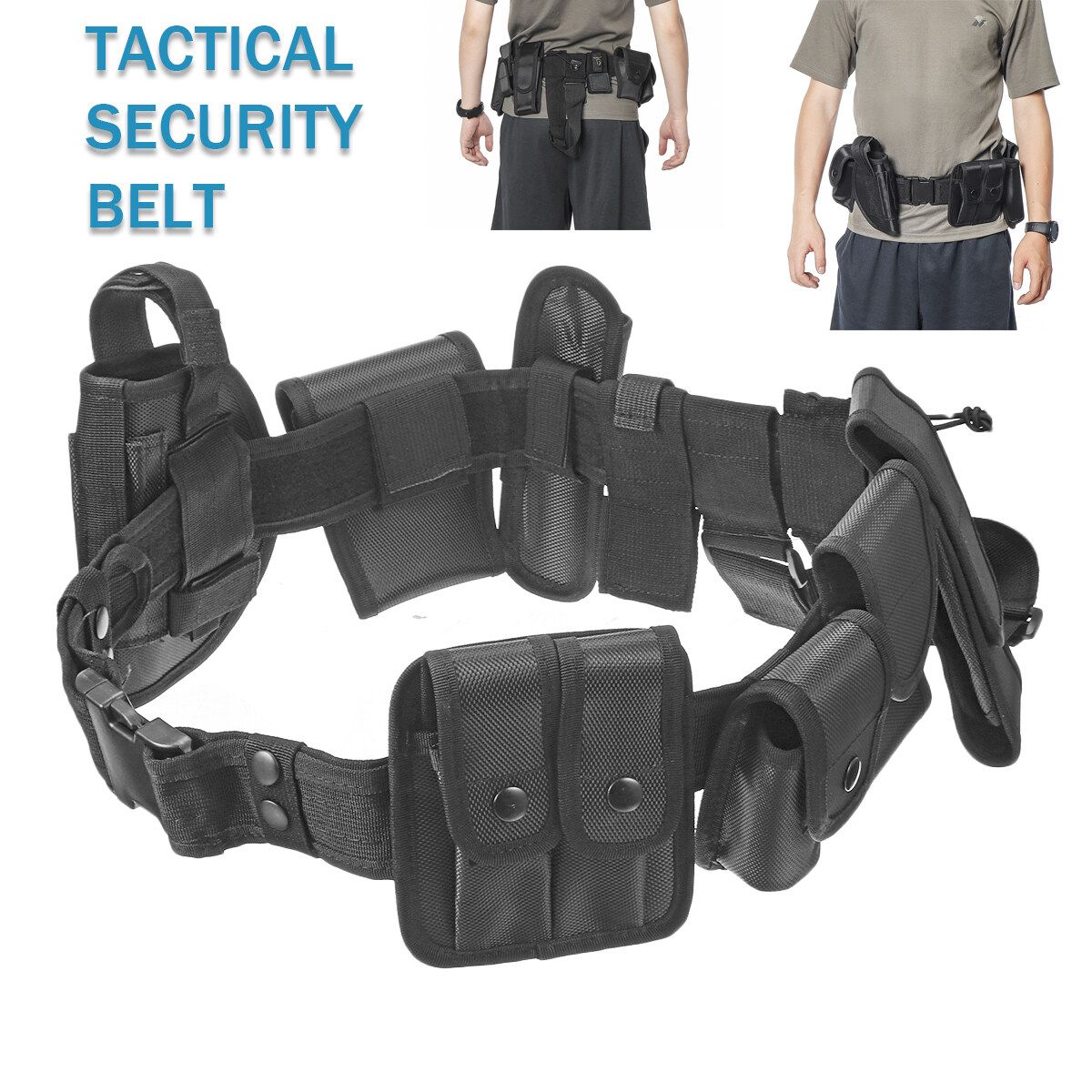 Guard Belt Buckle Removable Pouch Security Outdoor Training