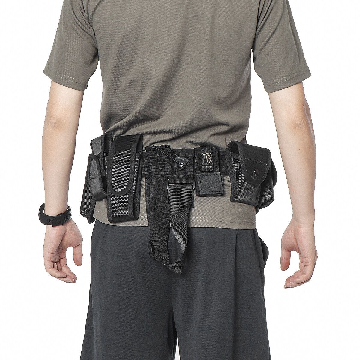 Guard Belt Buckle Removable Pouch Security Outdoor Training