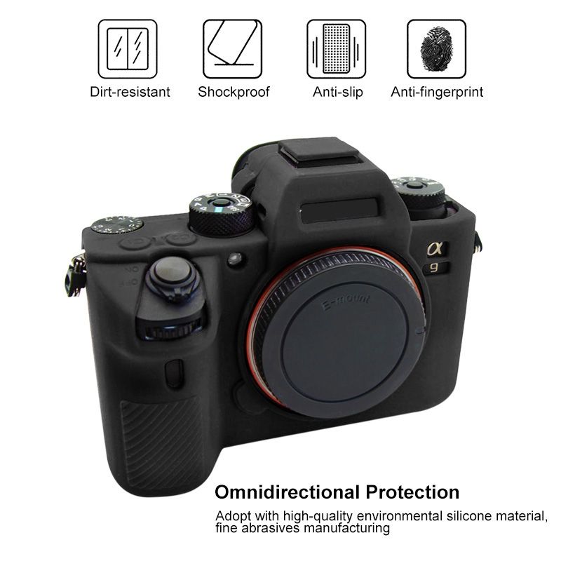 Silicone Protective Case For Sony A9 (ILCE-9) / A7 III
