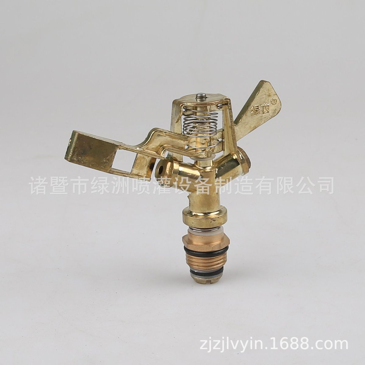 Factory Direct Wholesale Zinc Alloy Automatic Rotating Sprinkler Lawn Farmland Sprinkler Irrigation Rocker Arm Sprinkler Lz6001