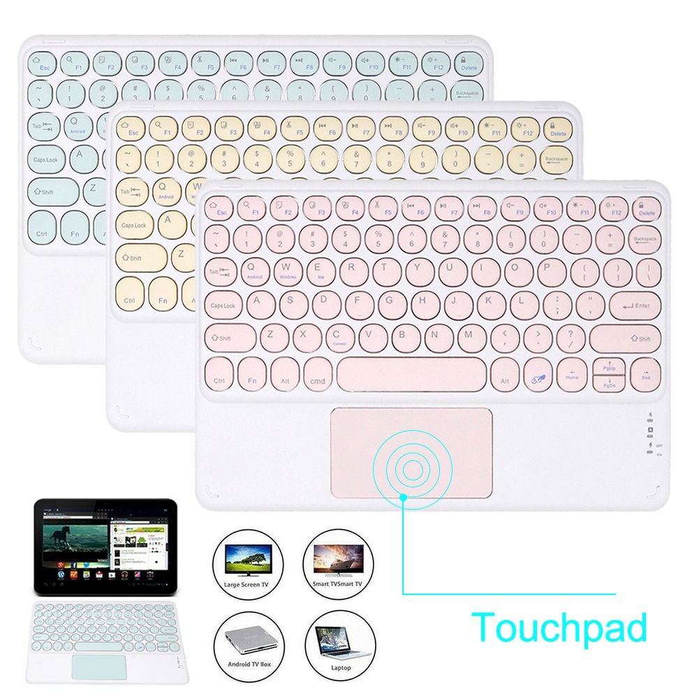Portable Mini Wireless Bluetooth Keyboards With Touchpad 10