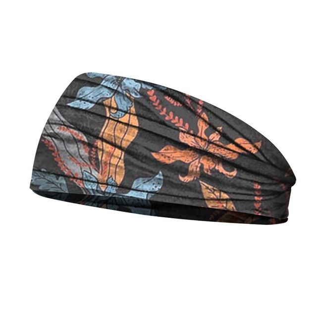 Women Wide Sports Yoga Headband Stretch Hairband Elastic 4