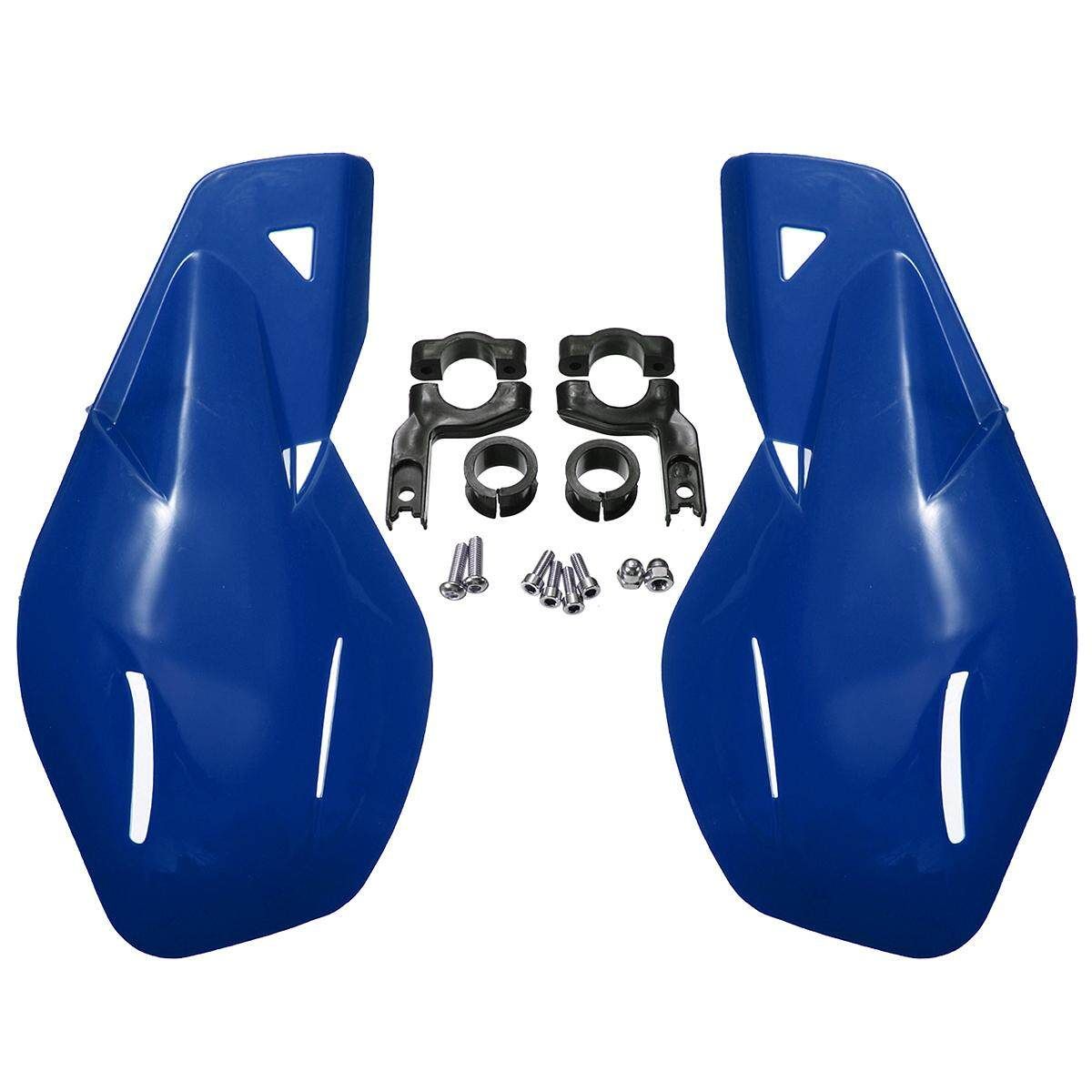 Ediors Dirt Bike ATV MX Motocross Motorcycle Hand Guards Handguards W/Mount Kits （Blue） Blue (blue)