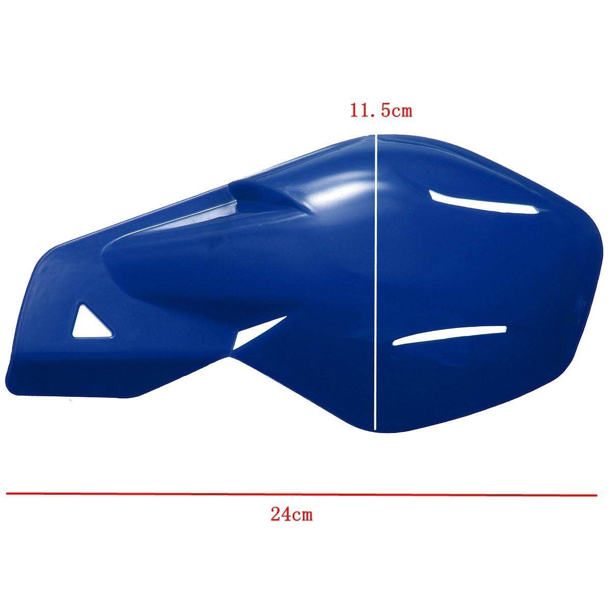 Ediors Dirt Bike ATV MX Motocross Motorcycle Hand Guards Handguards W/Mount Kits （Blue） Blue (blue)