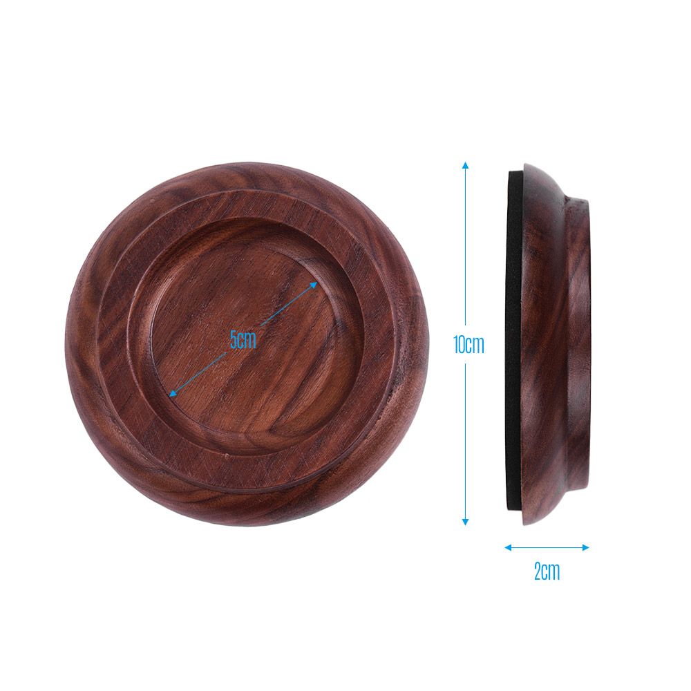 4pcs/Set Upright Piano Caster Cups Coaster Solid Wood With