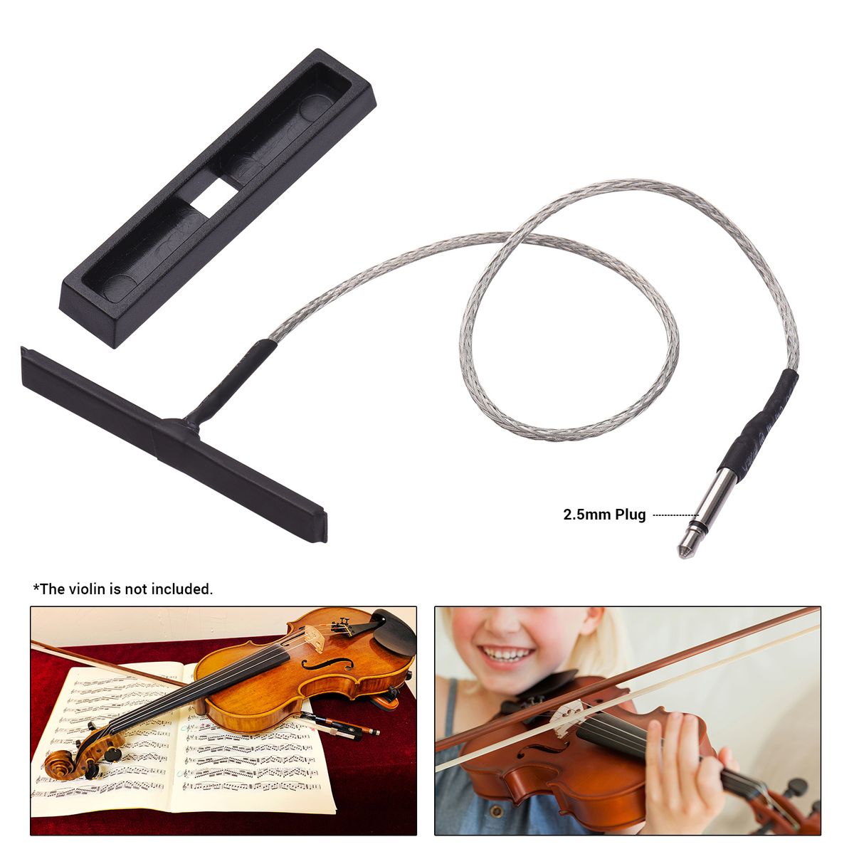 Pickup Rod Stick Pick-up Bar Piezo Acoustic Pickup With