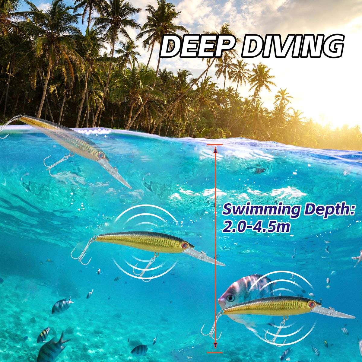 Ultra Long Casting Fishing Lure 20cm Saltwater Sinking