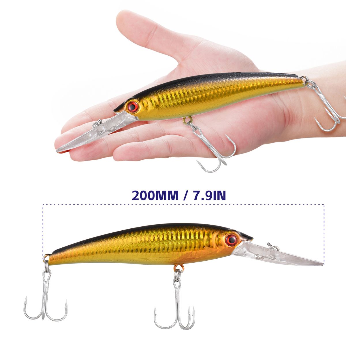 Ultra Long Casting Fishing Lure 20cm Saltwater Sinking