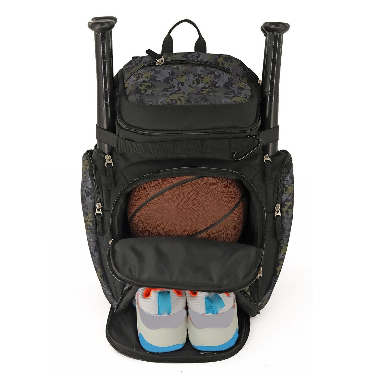 Basketball Backpack Bag  For Men Lightweight  Grey