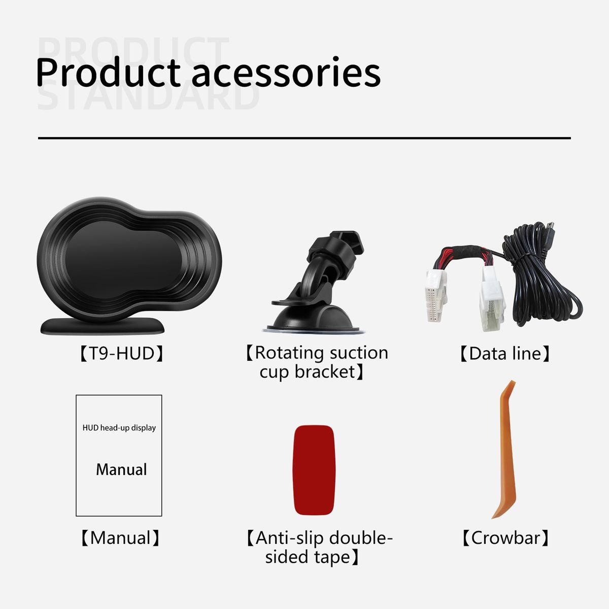 HD LCD Heads Up Display Multi-Data Display Dashboard LCD