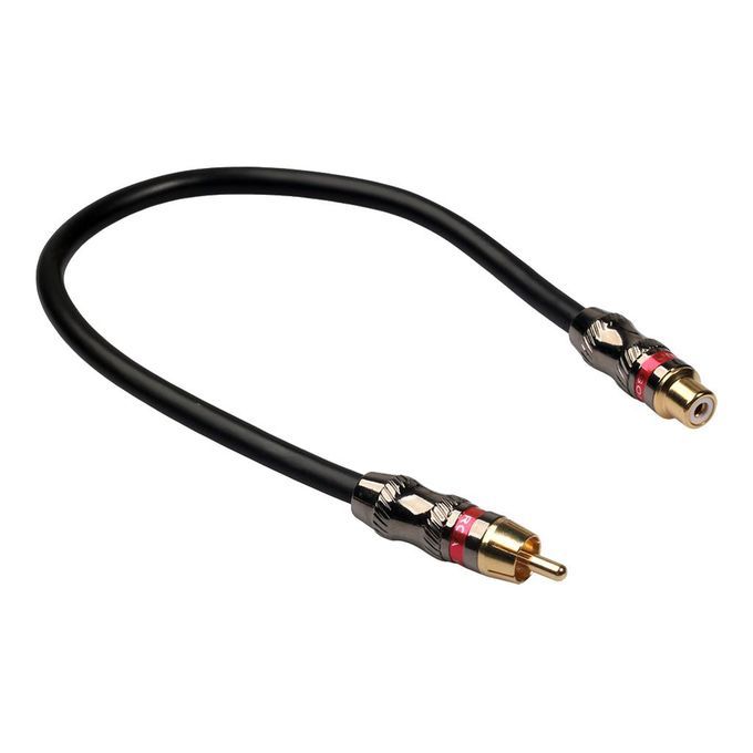 RCA Male To Female Audio Extension Video Cable DVD Subwoofer Adapter 0