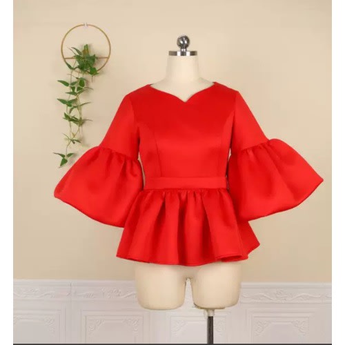 Ladies Blouse - Red