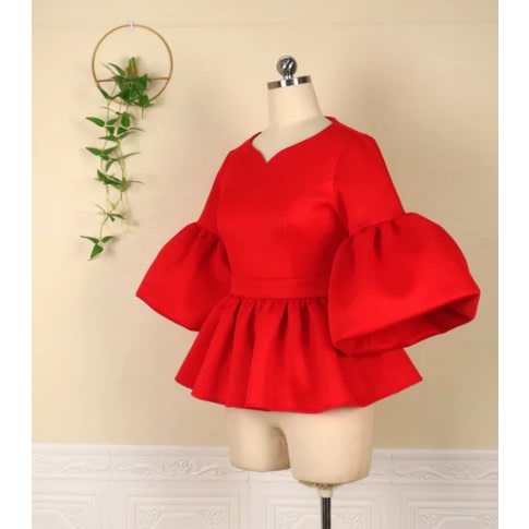 Ladies Blouse - Red