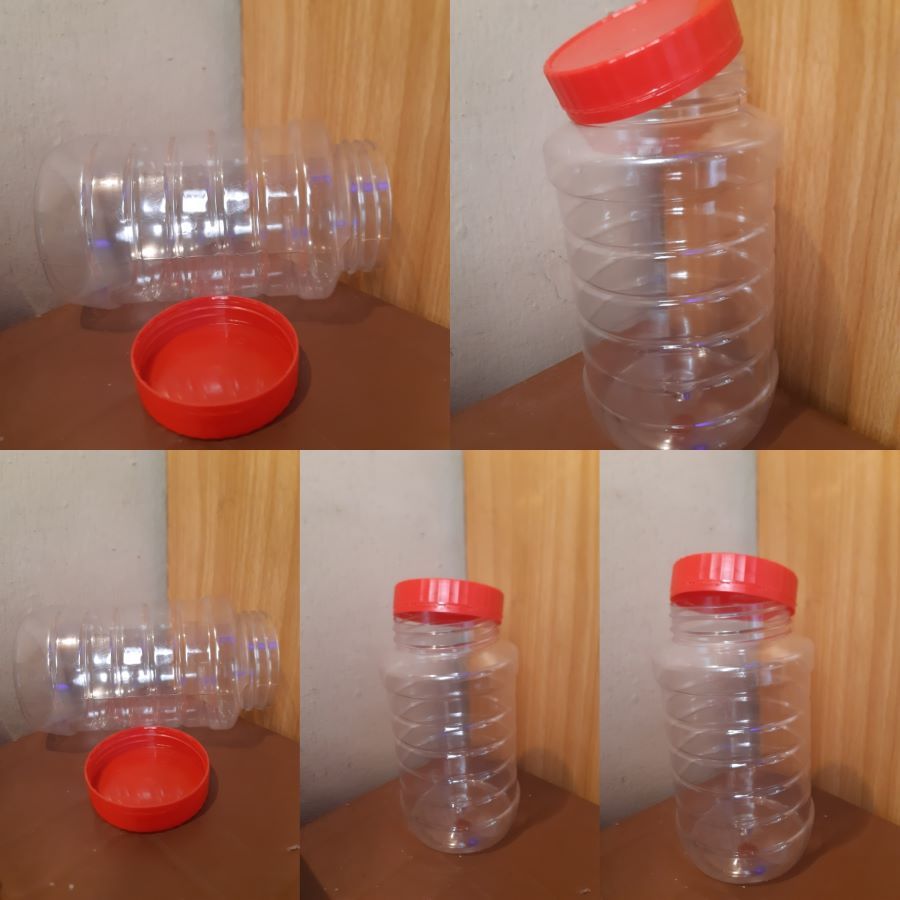 25 Pcs Empty Food Container (1 Litre) For Snacks