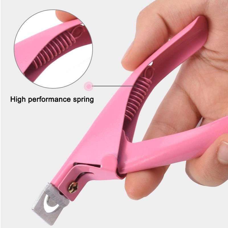 Nail Scissors Manicure False Tips Edge Cutter Art Clipper