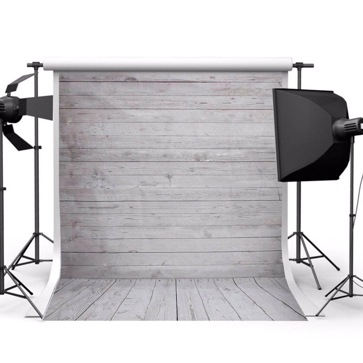 5x7ft 1.5x2.1m Silk Wood Floor Photography Background Photo Backdrops For Shooting Studio