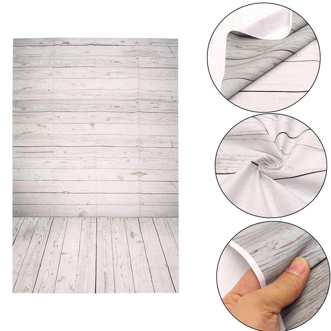 5x7ft 1.5x2.1m Silk Wood Floor Photography Background Photo Backdrops For Shooting Studio