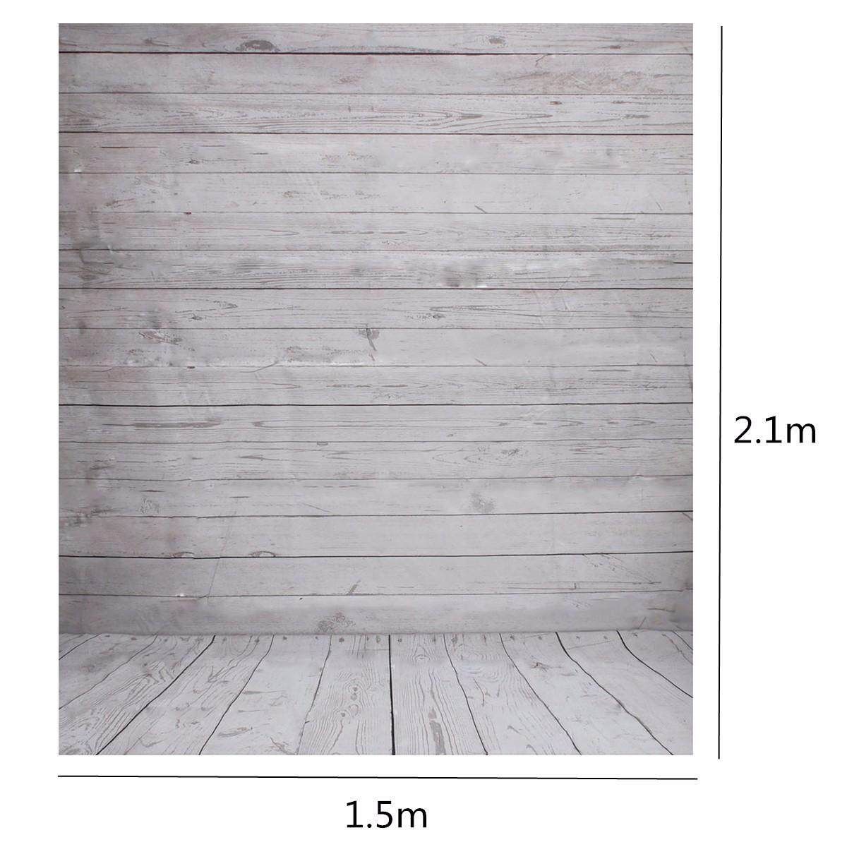 5x7ft 1.5x2.1m Silk Wood Floor Photography Background Photo Backdrops For Shooting Studio