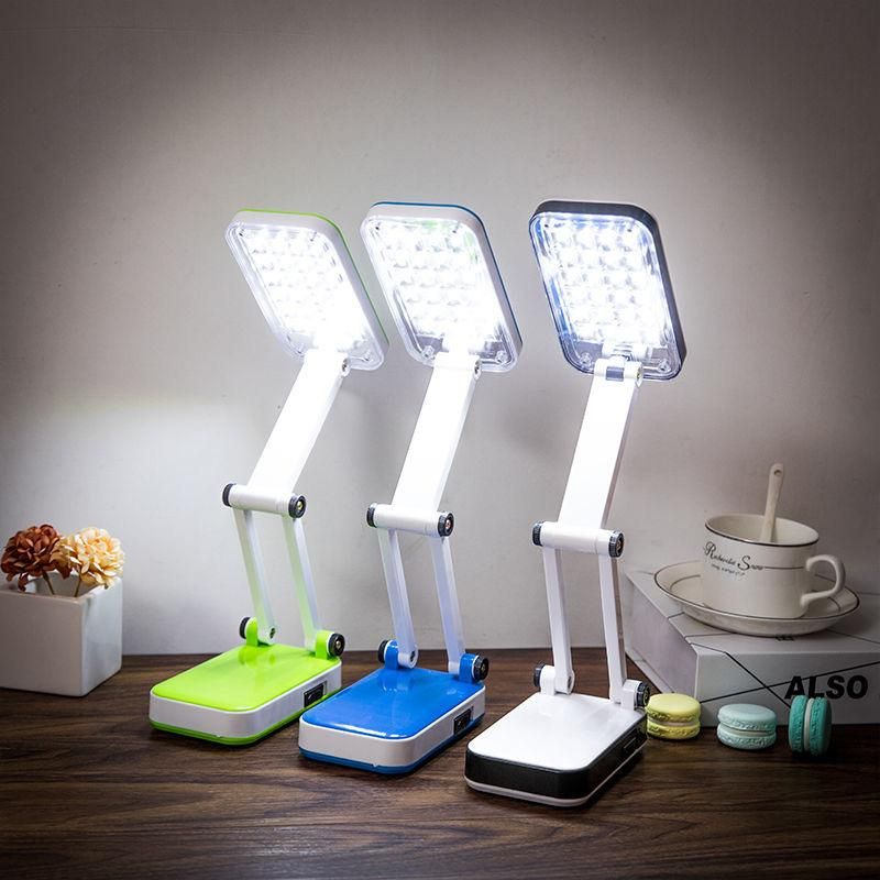 LED table lamp eye protection study rechargeable folding night light bedroom bedside lamp student dormitory reading study lamp