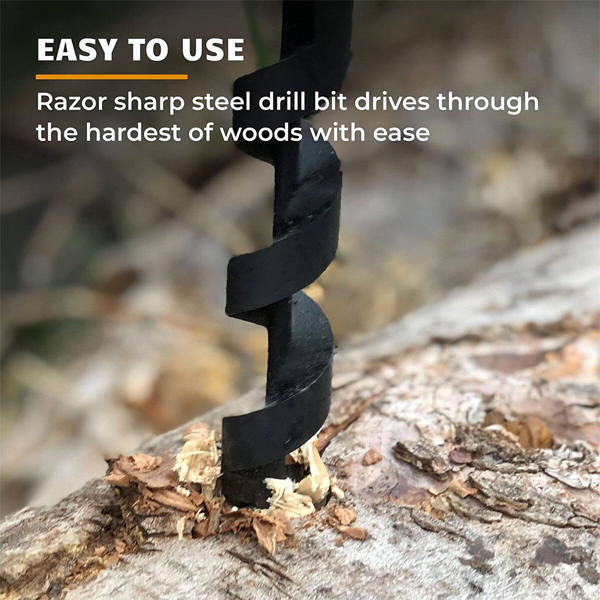 Hand Drill Carbon Steel Manual Auger Drill Portable Manual
