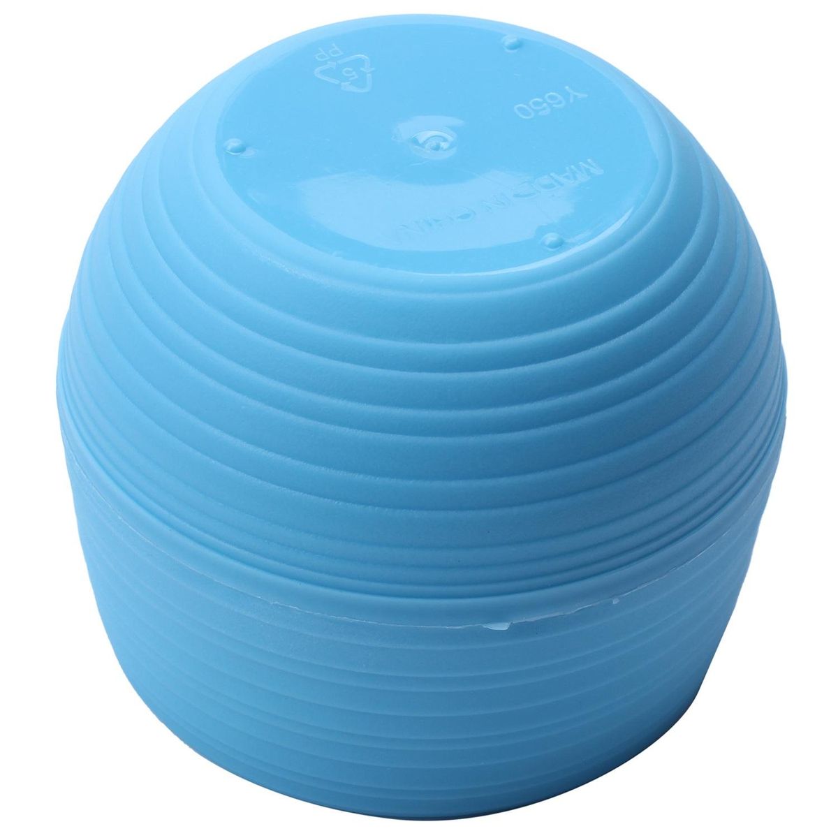 Mini Round Plastic Flower Pots 7CM Blue