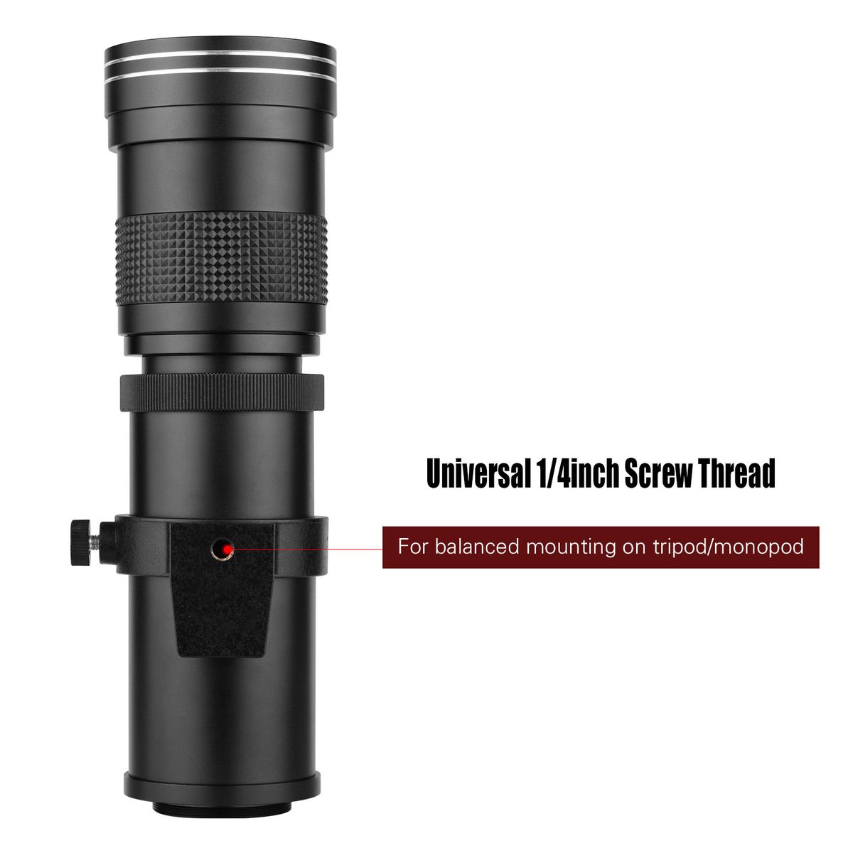 Camera MF Super Telephoto Zoom Lens F/8.3-16 420-800mm