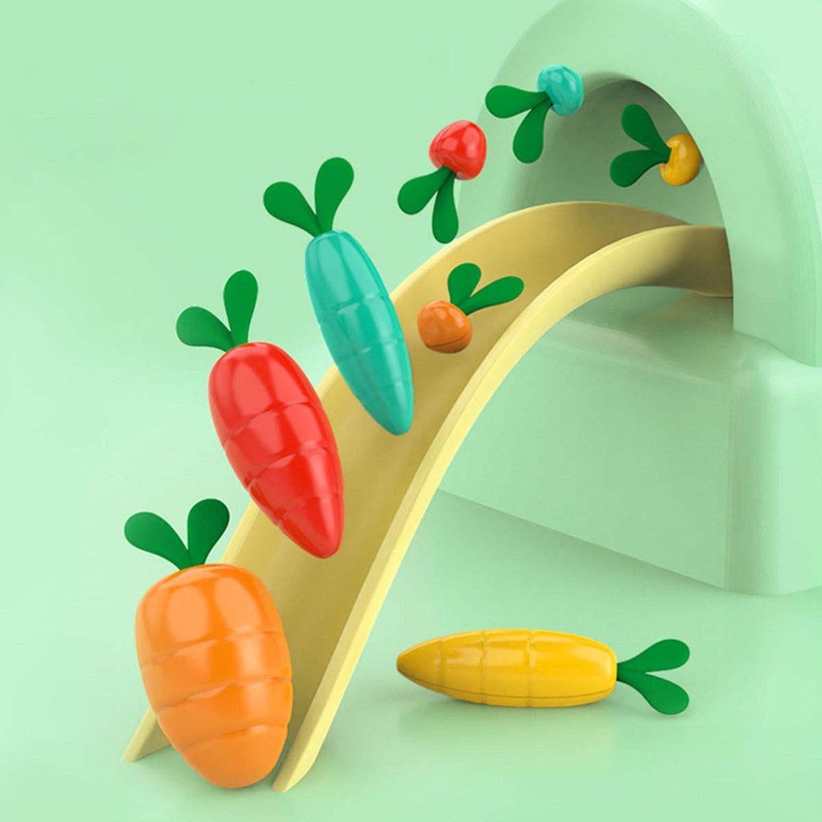 Educational Toy Pulling Radishes Kids Toy A