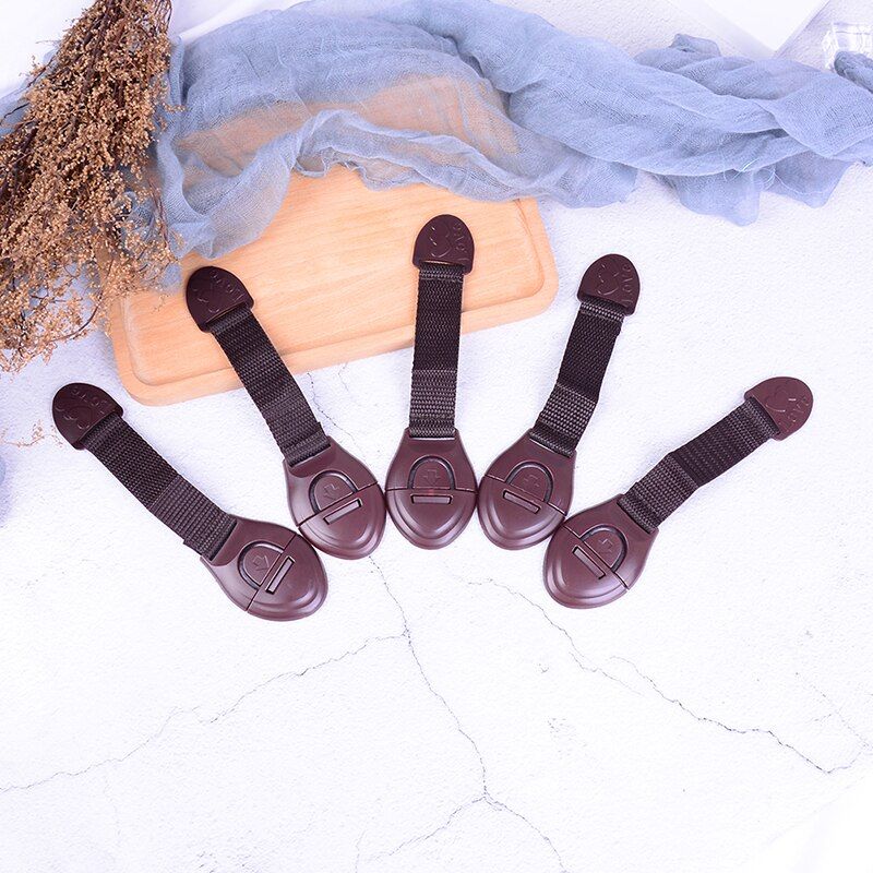 5Pcs OF Lot Baby Safety Lock Coffee Cabinet Door Drawers Refrigerator Toilet Safety Locks For Kids