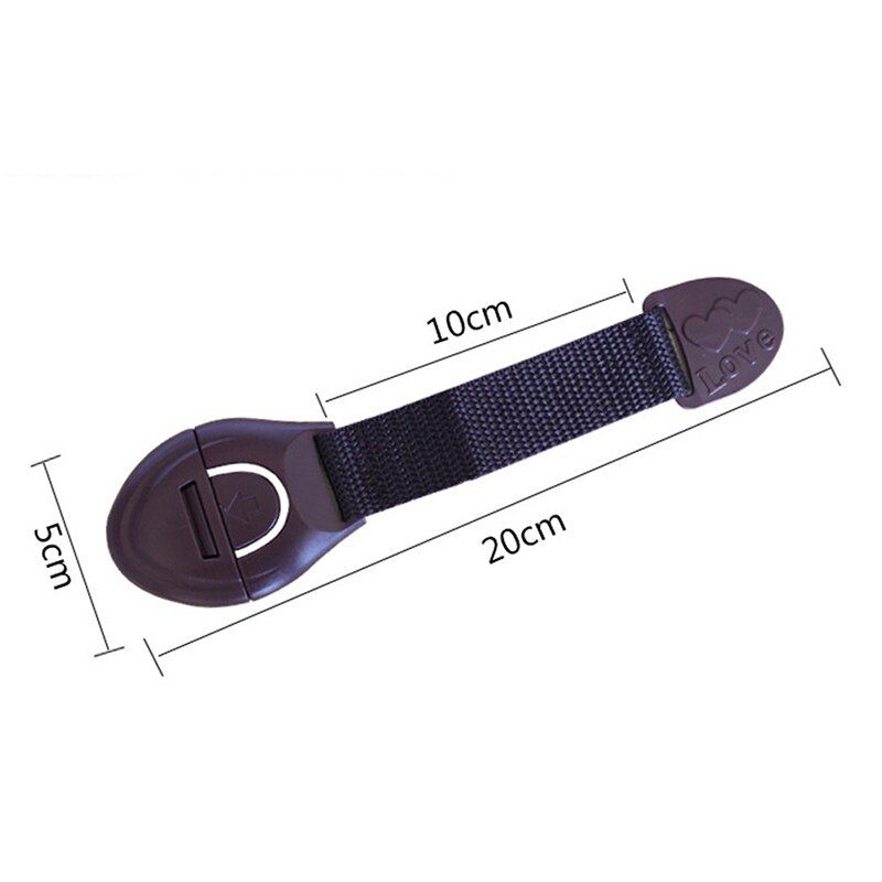 5Pcs OF Lot Baby Safety Lock Coffee Cabinet Door Drawers Refrigerator Toilet Safety Locks For Kids